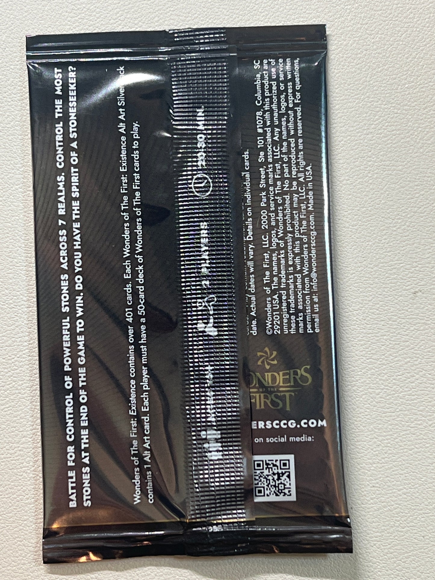 Wonders Of The First Alt Art Silver Pack - 1 Card - Box Topper