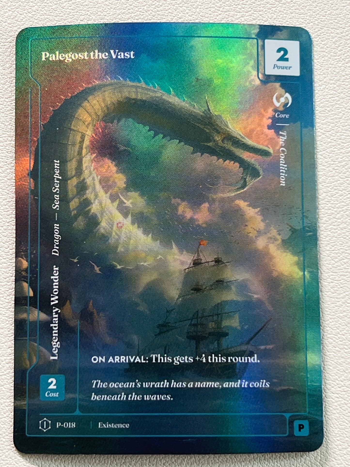 Palegost the Vast - P-018 FORMLESS FOIL Promo Creature