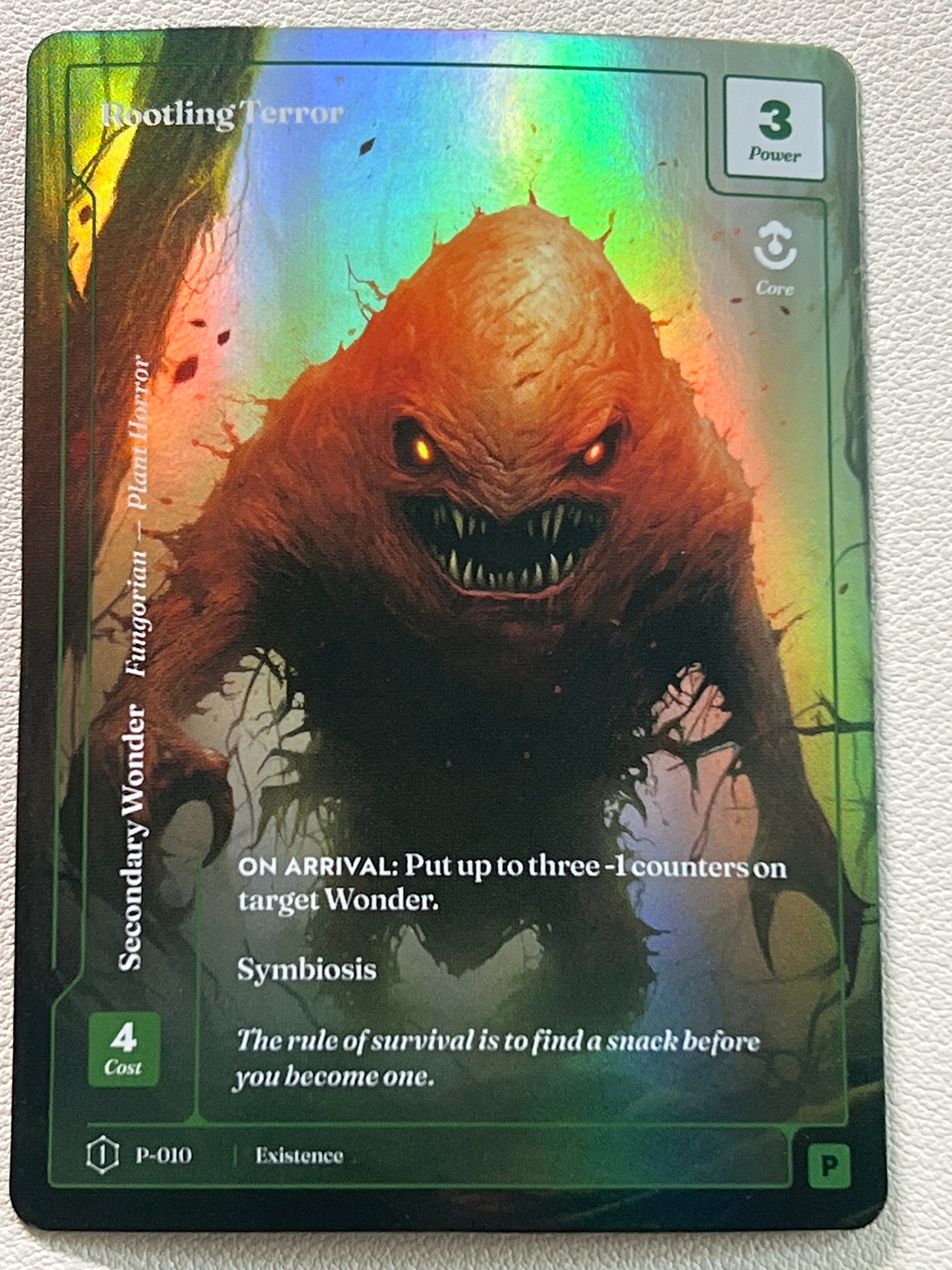 Rootling Terror - P-010 FORMLESS FOIL Promo Creature