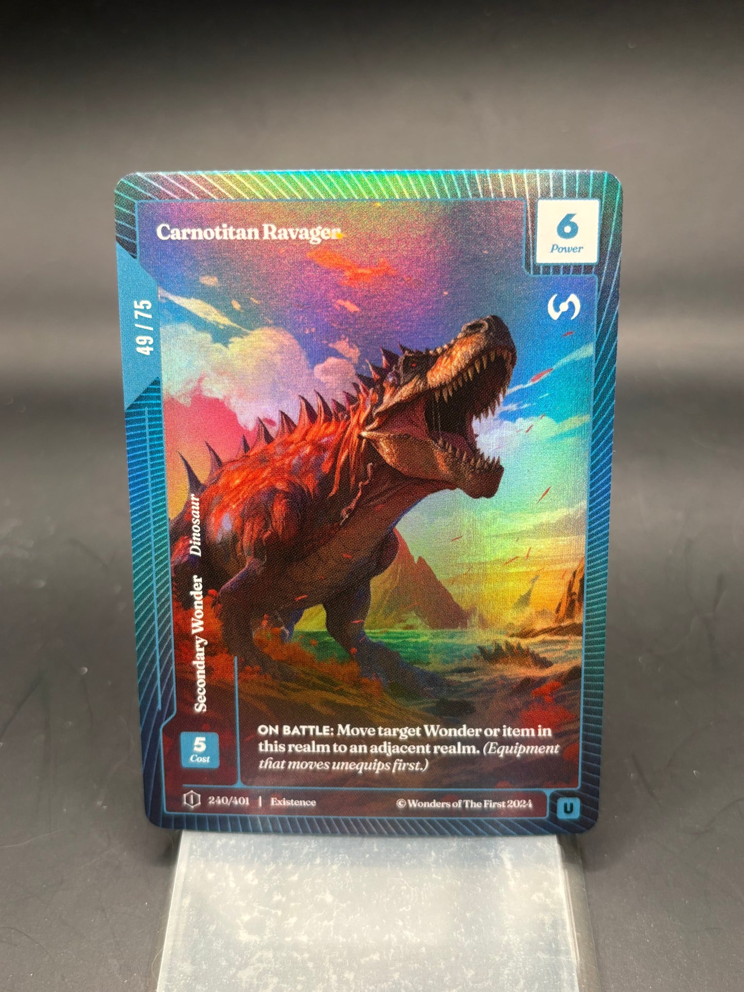 Carnotitan Ravenger 240/401 - OCM - 1st Edition Uncommon 49/75
