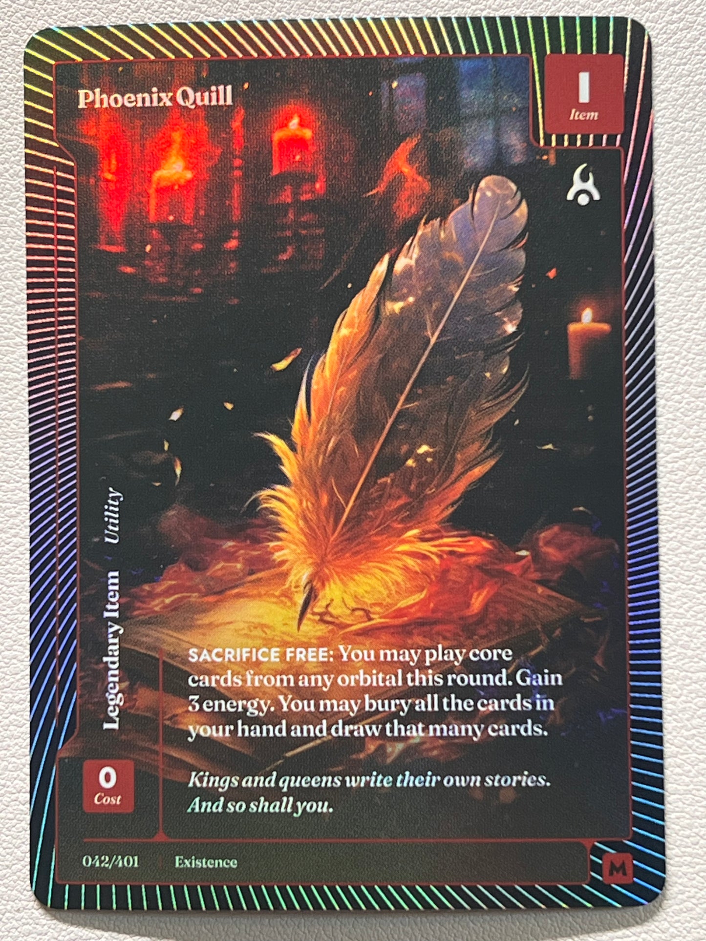 Phoenix Quill - 042/401 FOIL MYTHIC