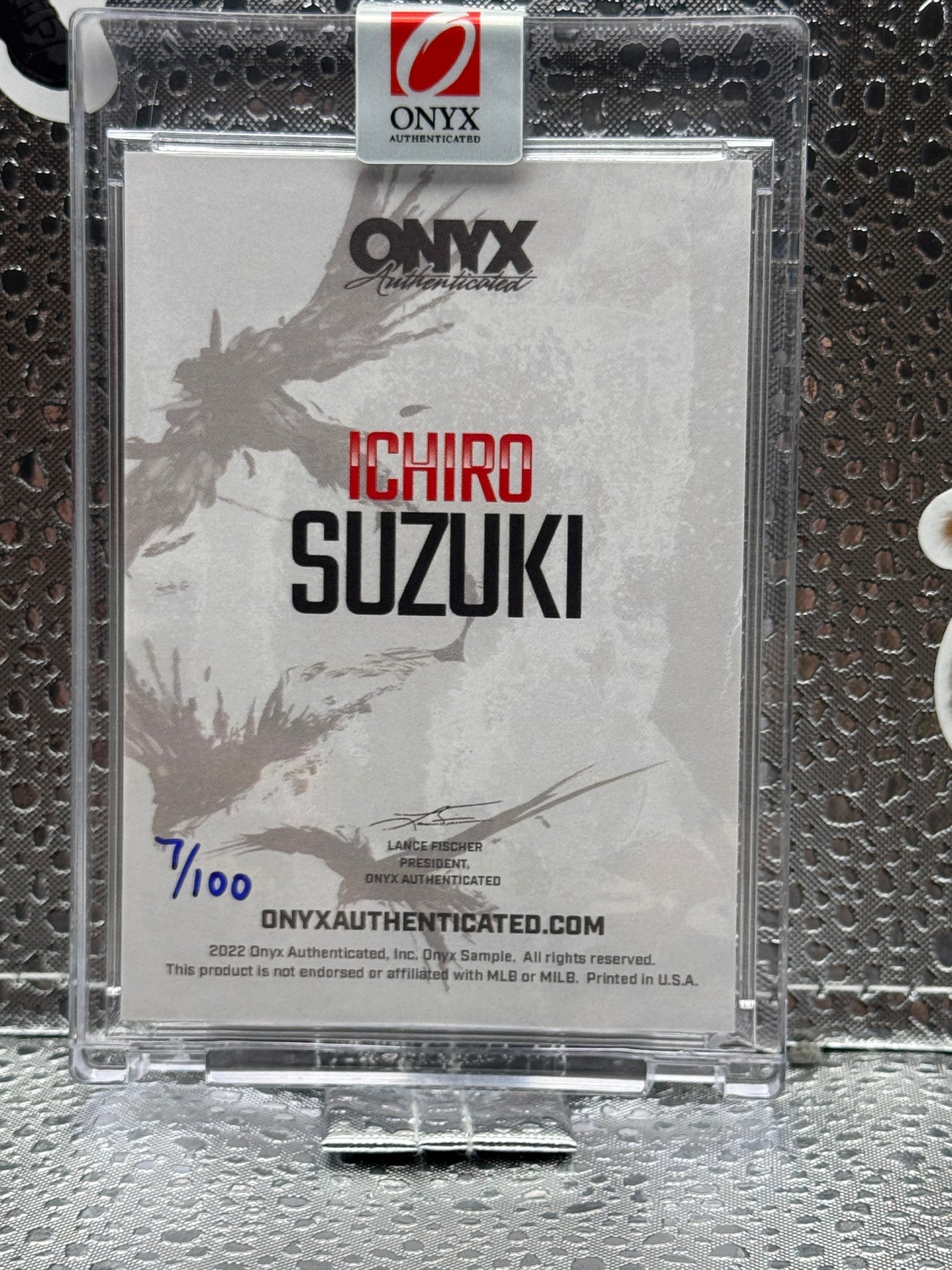 2022 ONYX Ichiro Suzuki SAMURAI! #7/100