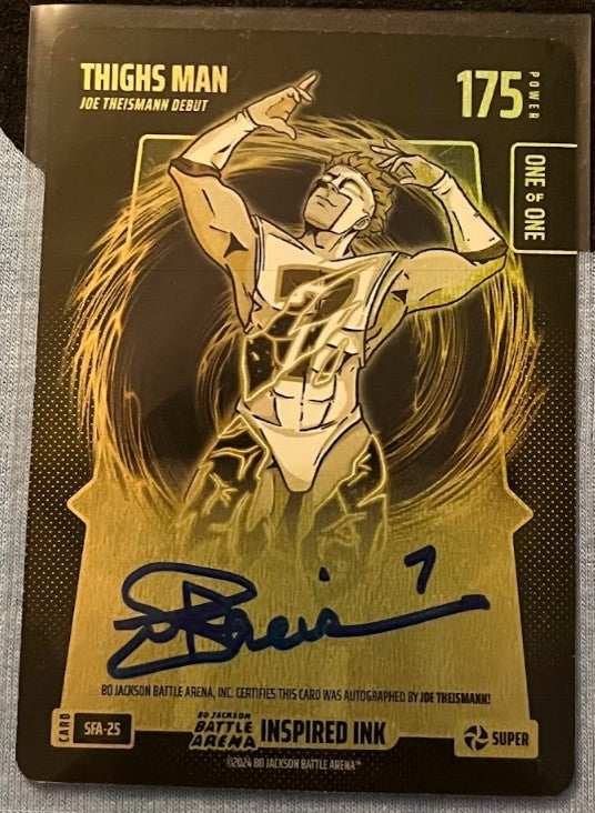Bo Jackson Battle Arena Thighs Man Super Auto