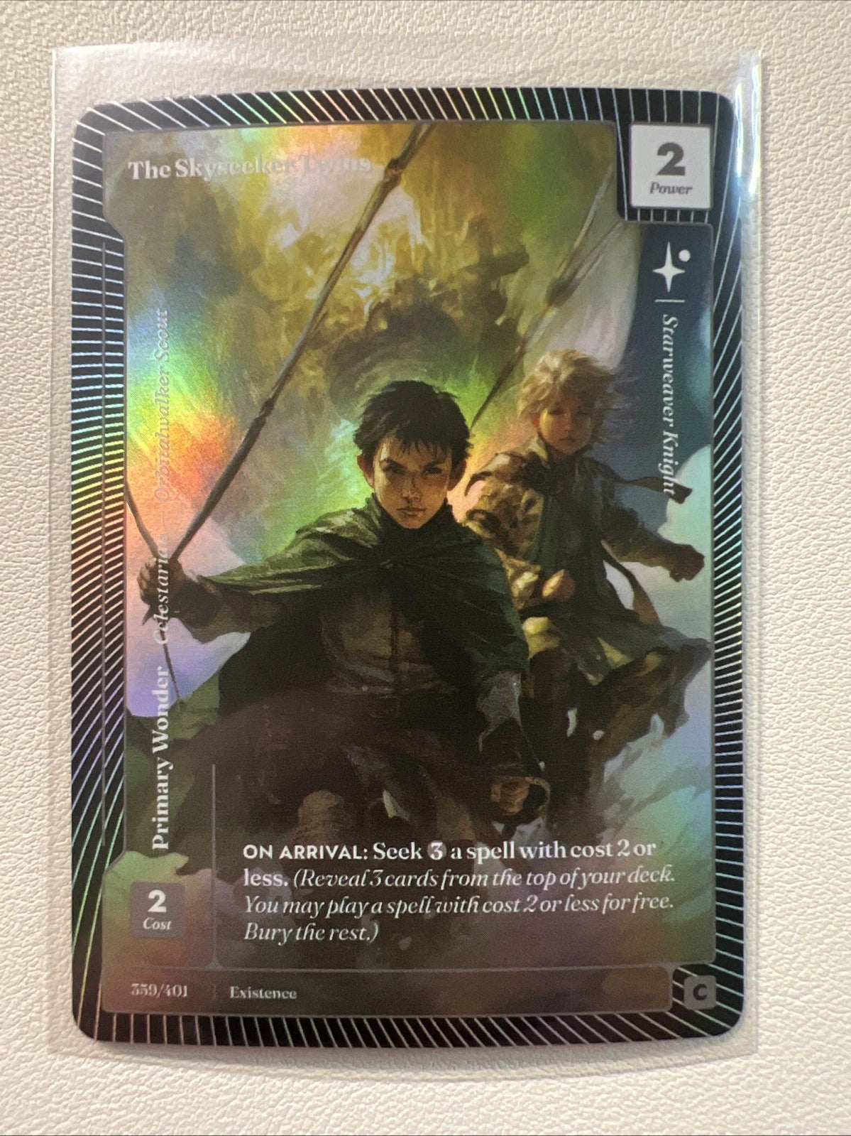 Wonders Of The First Existence FOIL The Skyseeker Twins 359/401