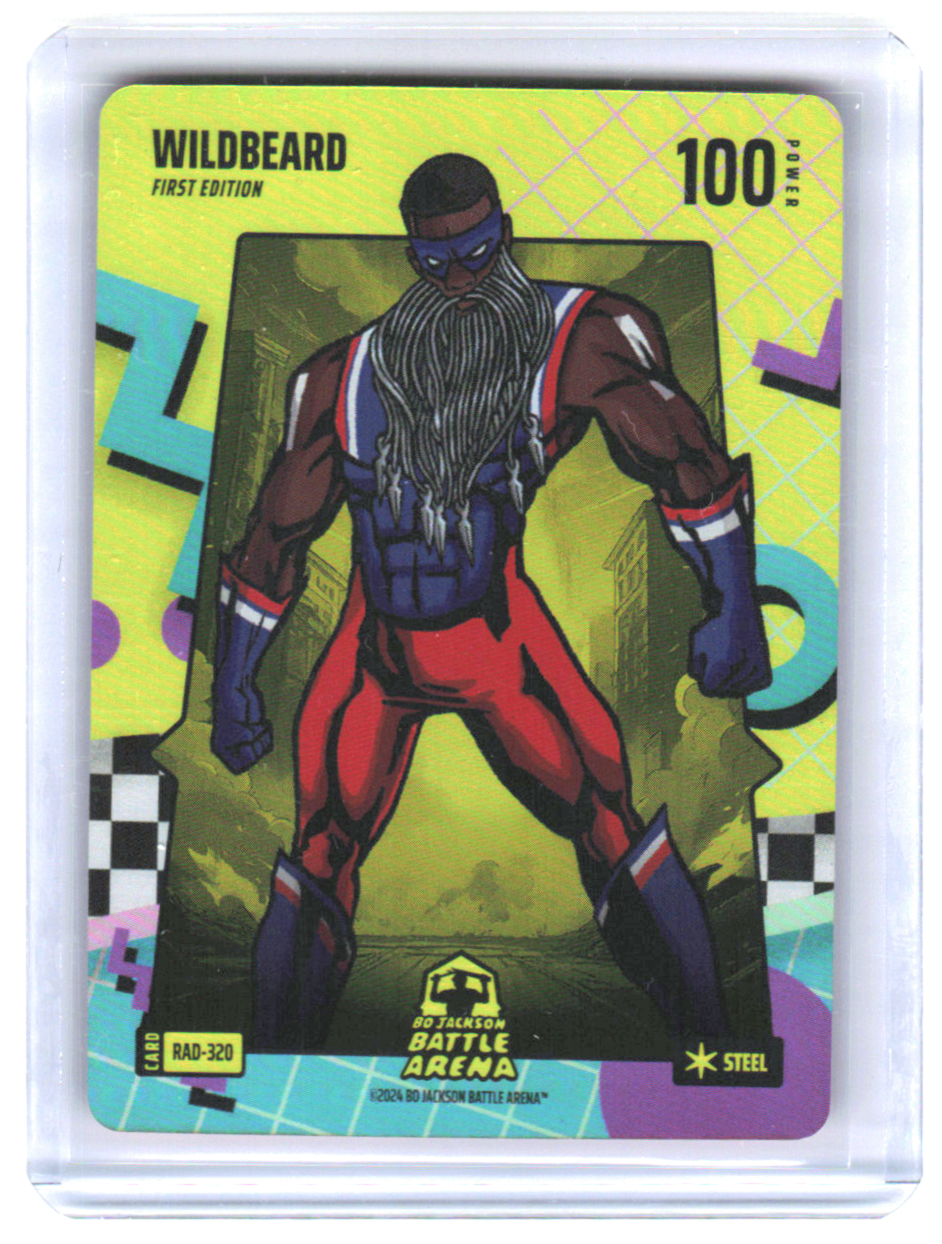 Wildbeard - Steel - 80's Rad Battlefoil - #RAD-320