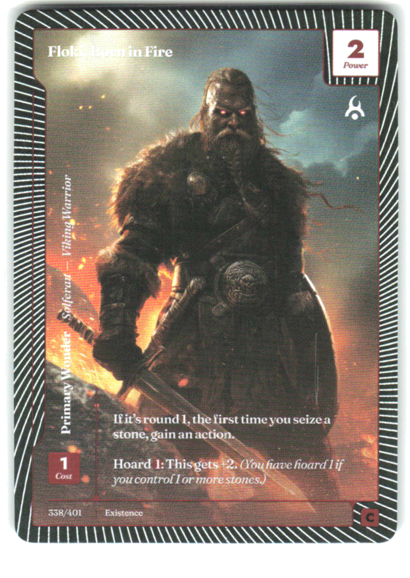 Floki, Born in Fire - 338/401 - Classic Foil - Common