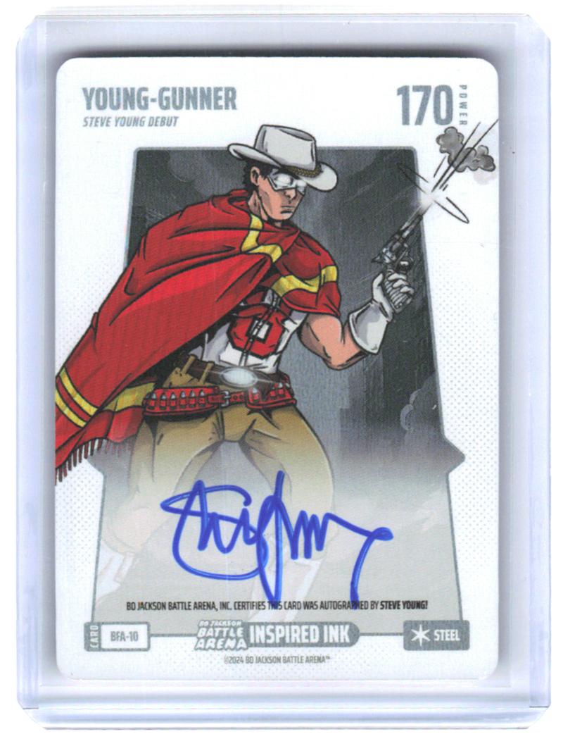 Young-Gunner - Steel - Inspired Ink Battlefoil - #BFA-10