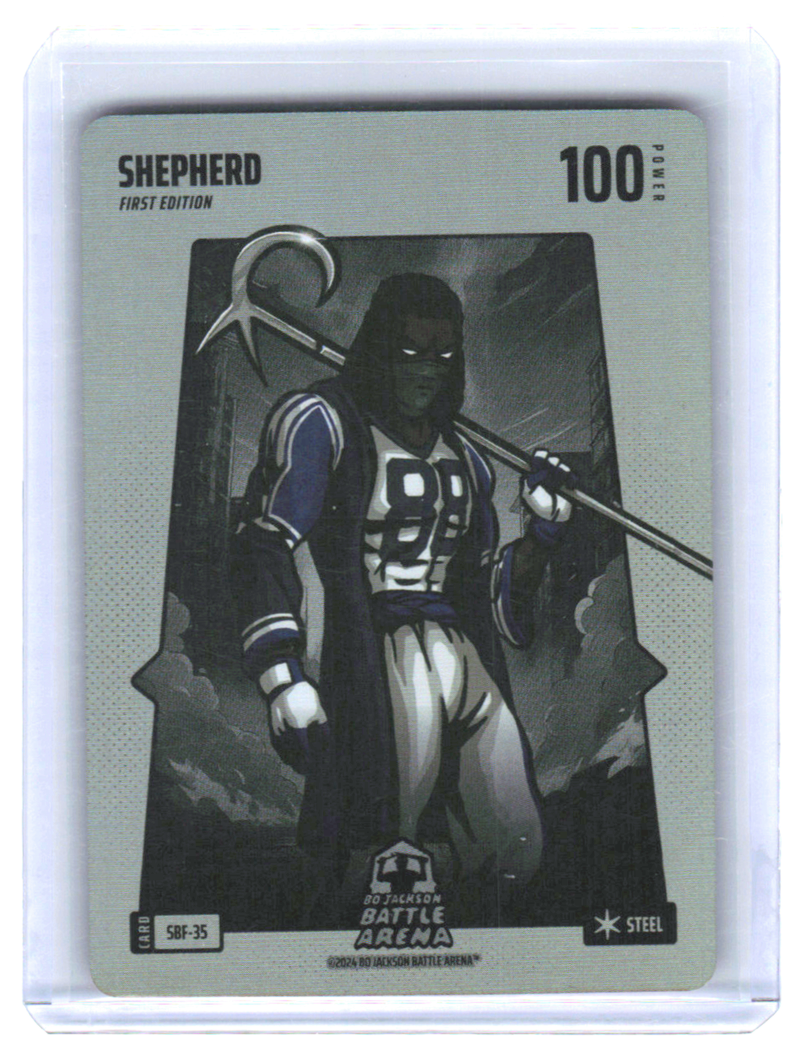 Shepherd - STEEL - Silver Battlefoil - #SBF-35