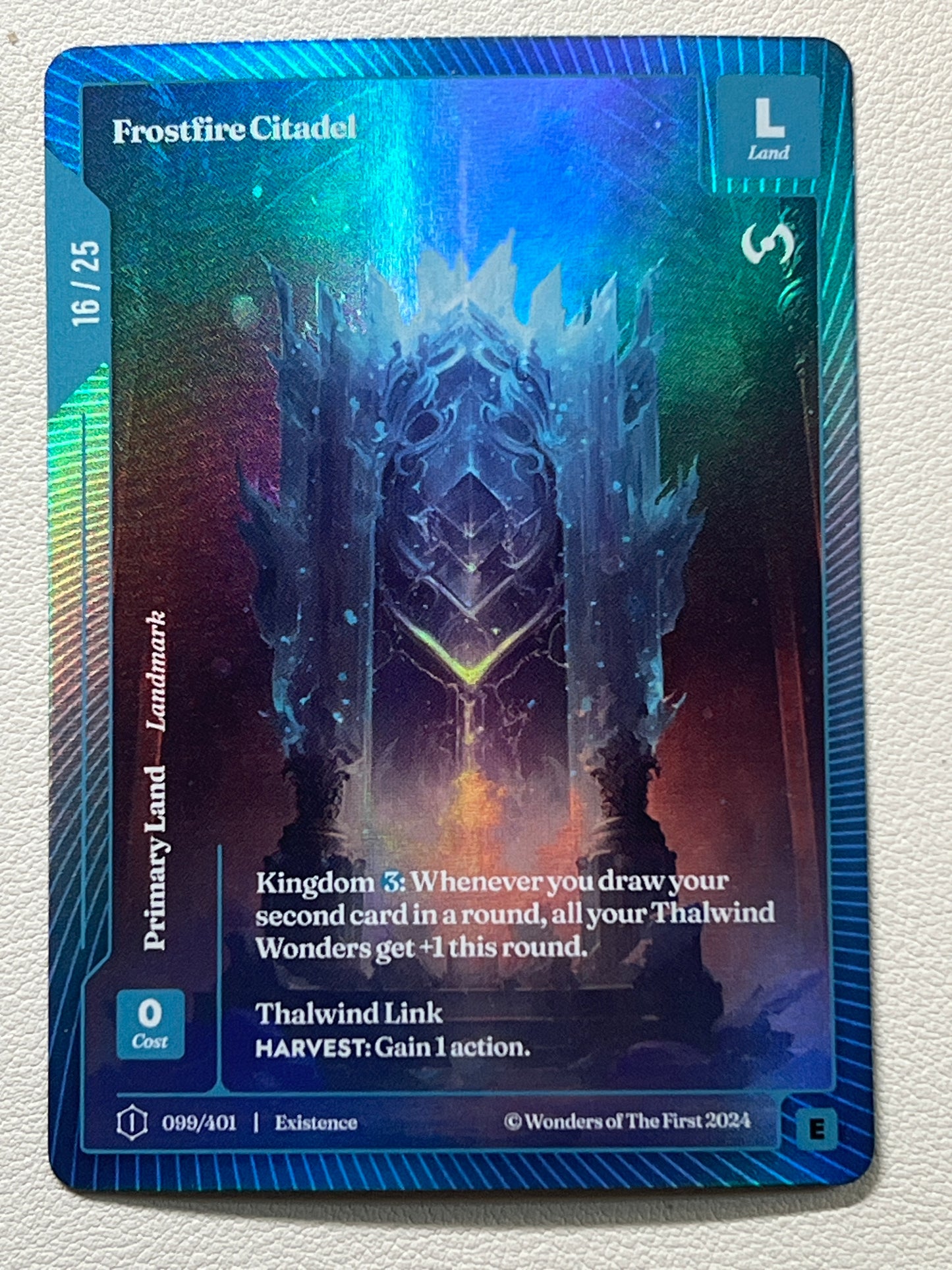 Frostfire Citadel - 099/401 #16/25 OCM FORMLESS FOIL  1st Edition Epic