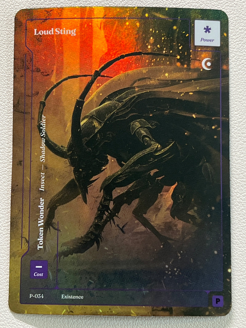 Loud Sting Promo - P-034 FORMLESS FOIL