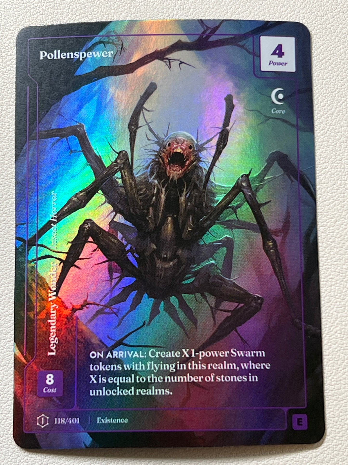 Pollenspewer - 118/401 FORMLESS FOIL 1st Edition Logo Epic