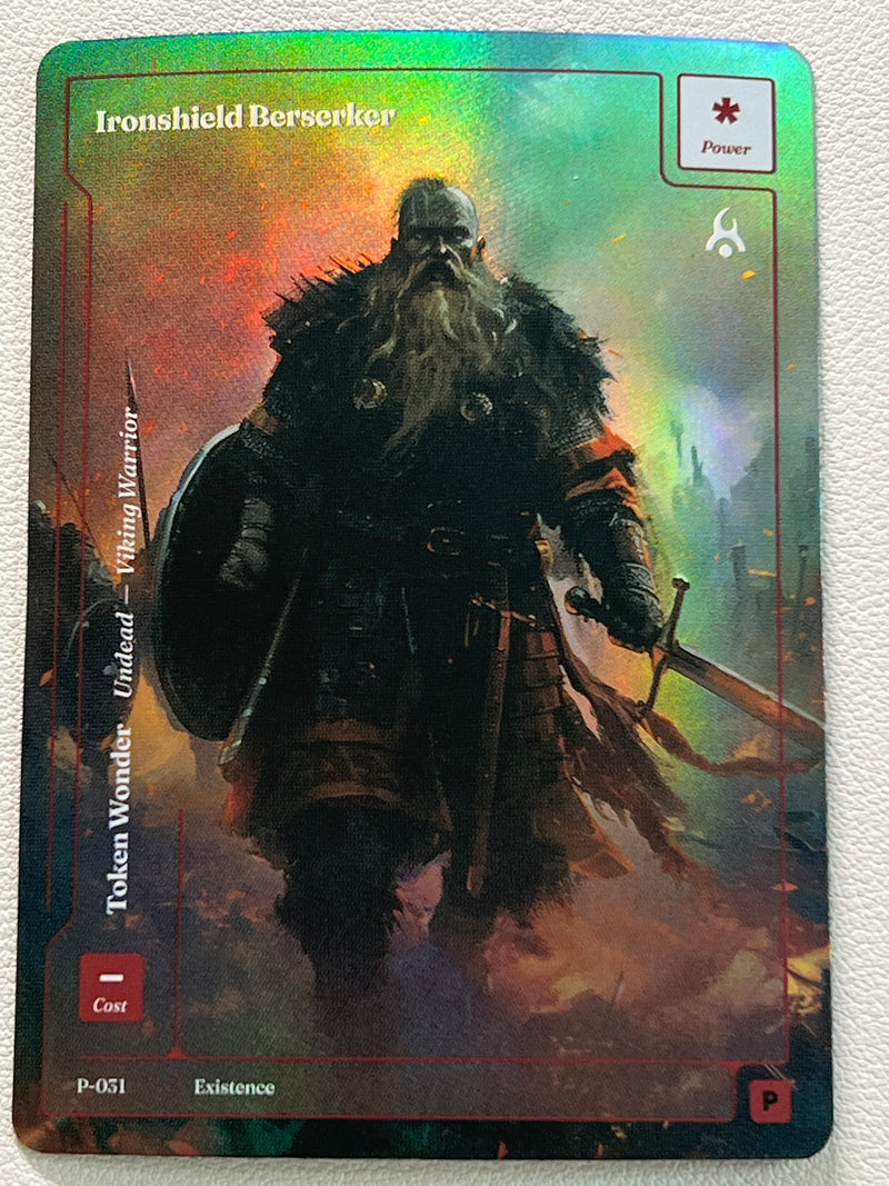 Ironshield Berserker - Promo P-031 FORMLESS FOIL