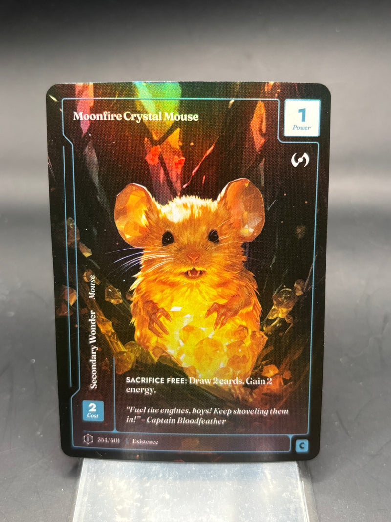 Moonfire Crystal Mouse 354/401 - Formless Foil - 1st Edition Common