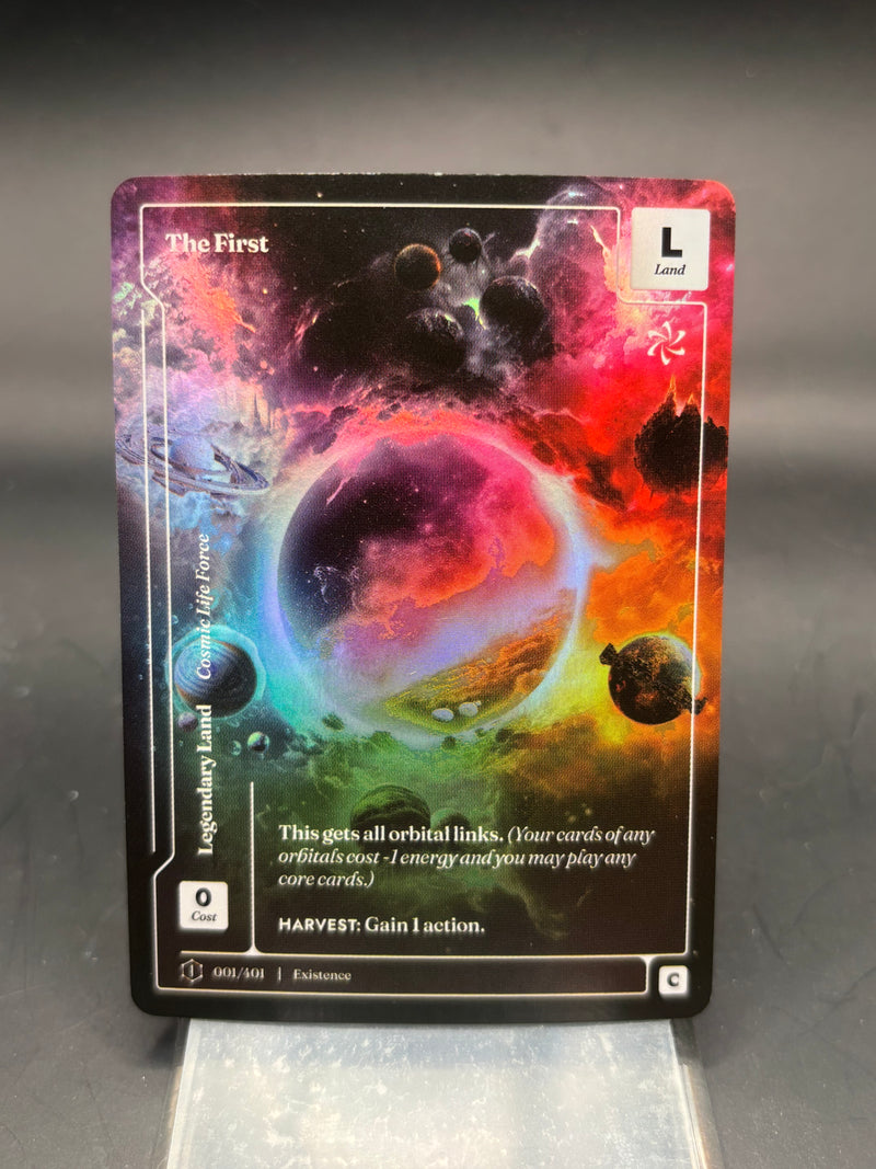 The First 001/401 - Formless Foil - 1st Edition Common