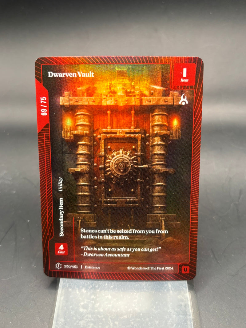 Dwarven Vault 250/401 - OCM - 1st Edition Uncommon 69/75