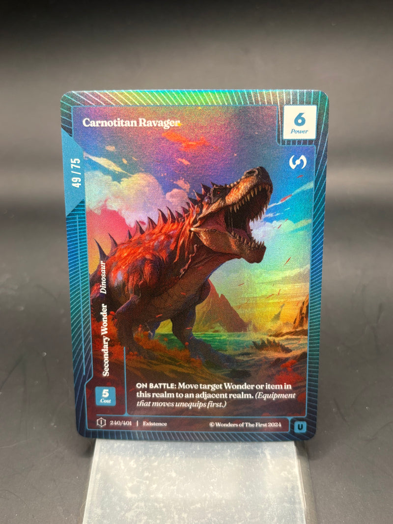 Carnotitan Ravenger 240/401 - OCM - 1st Edition Uncommon 49/75