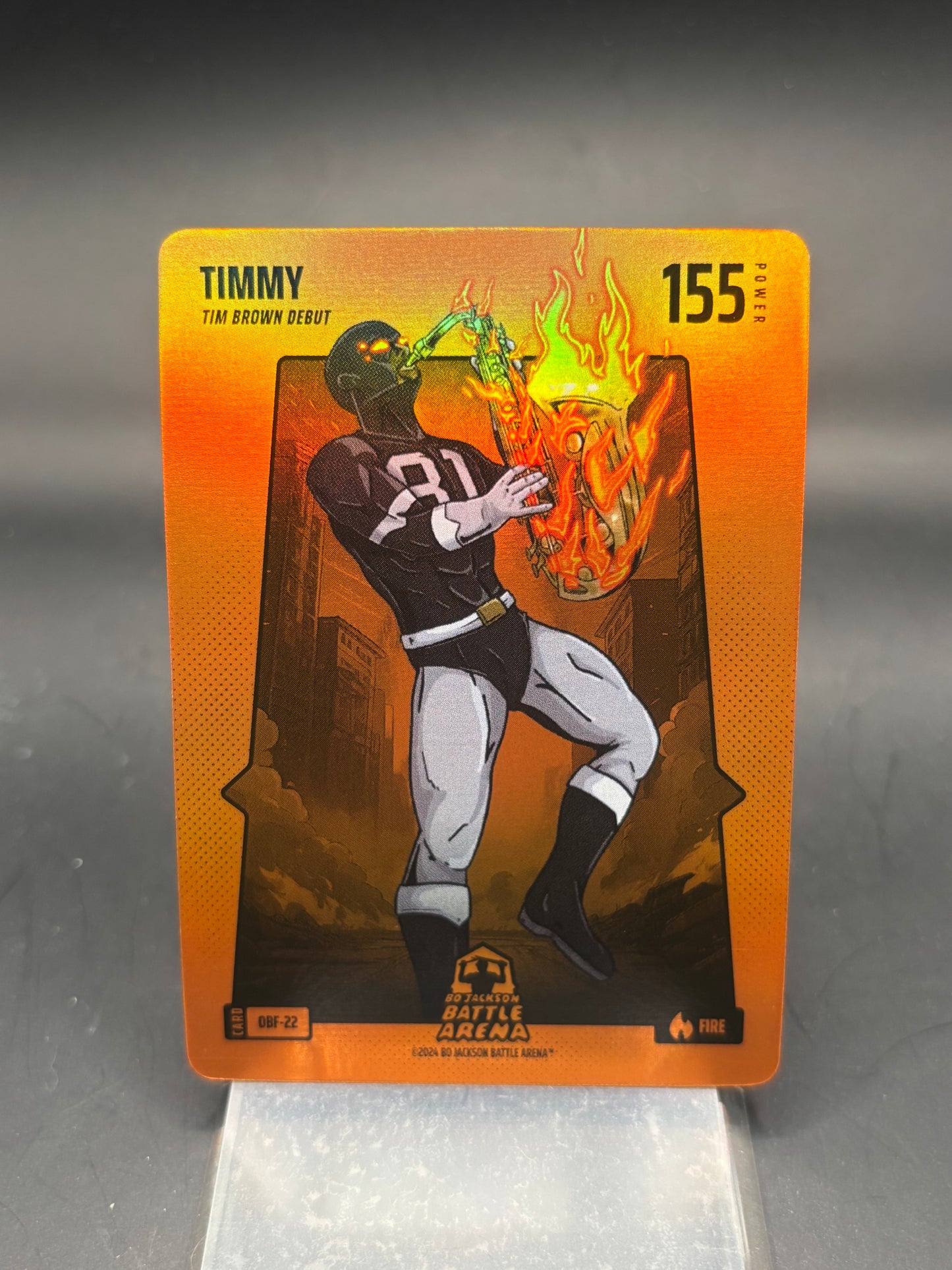 Timmy- Tim Brown - OBF-22 - Orange Battlefoil