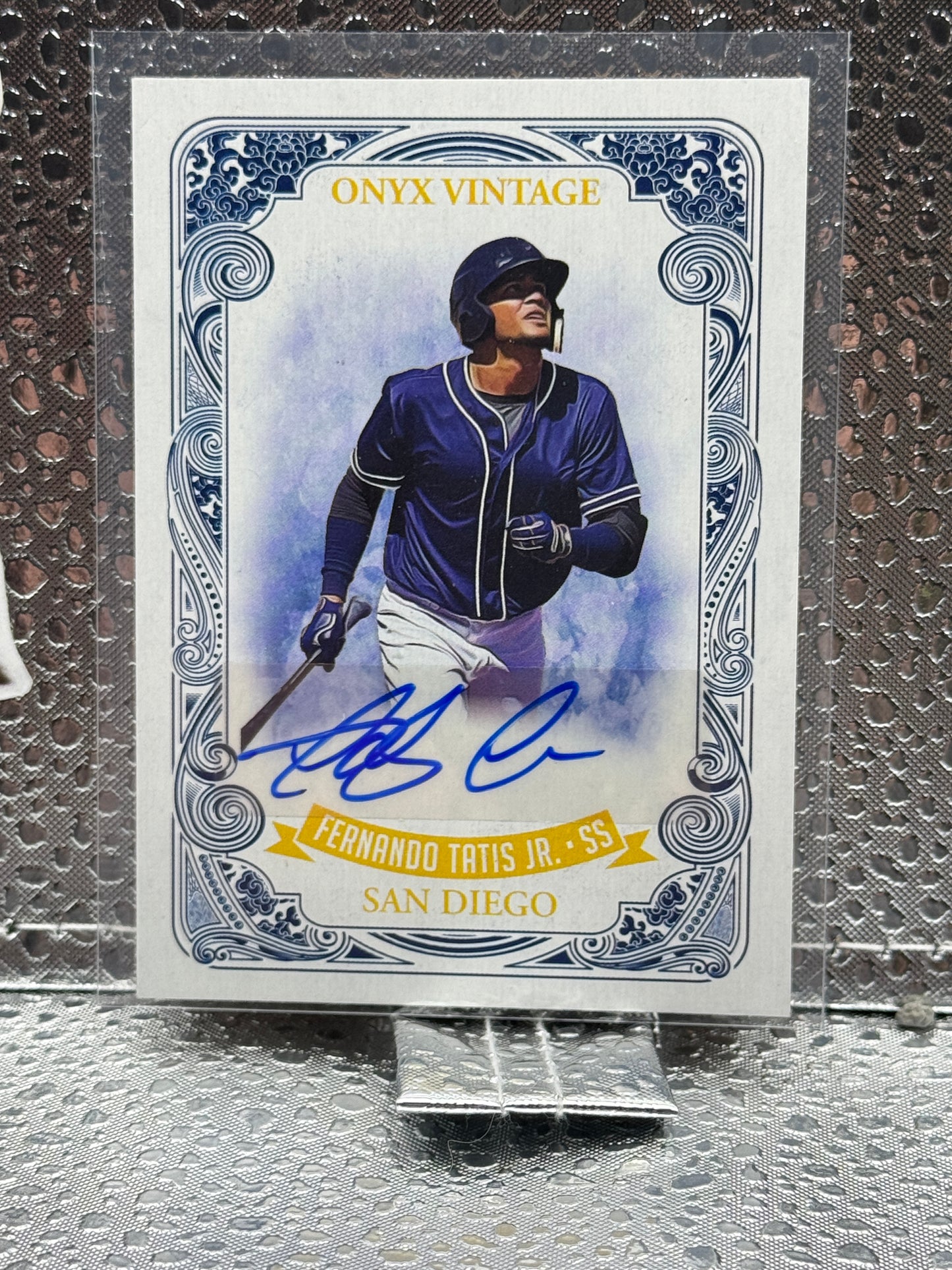 2021 ONYX Fernando Tatis Jr. Blue Auto