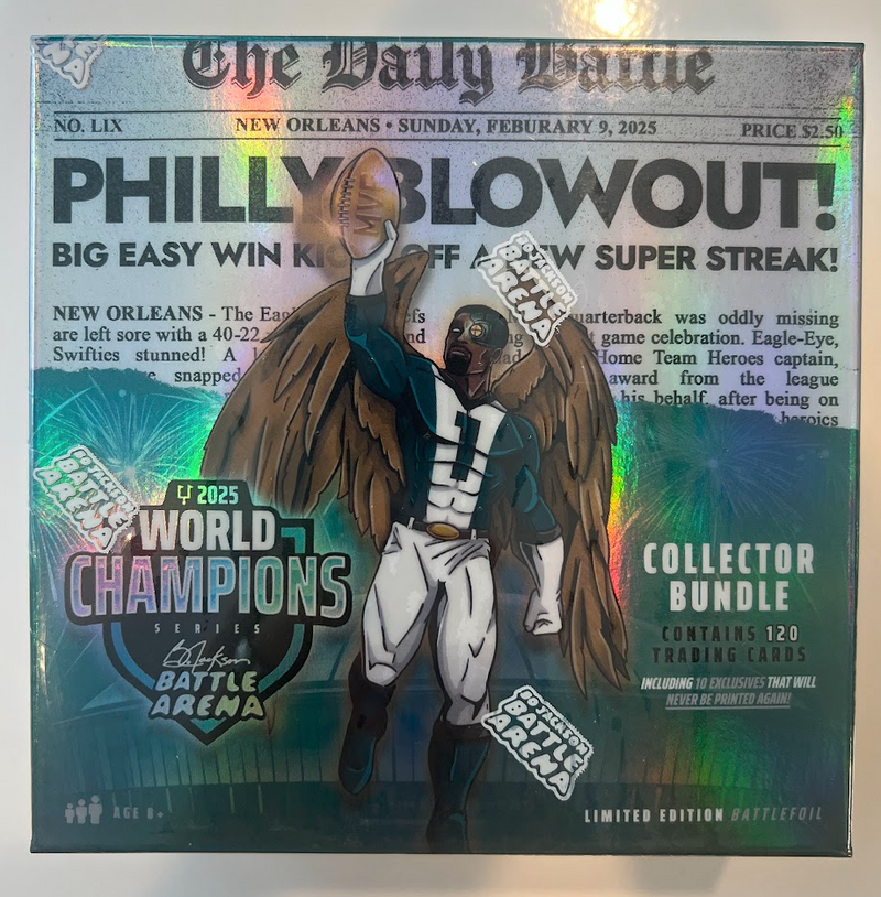 BOBA 2025 World Champions Series (Philly) Limited Edition Battlefoil Collector Bundle