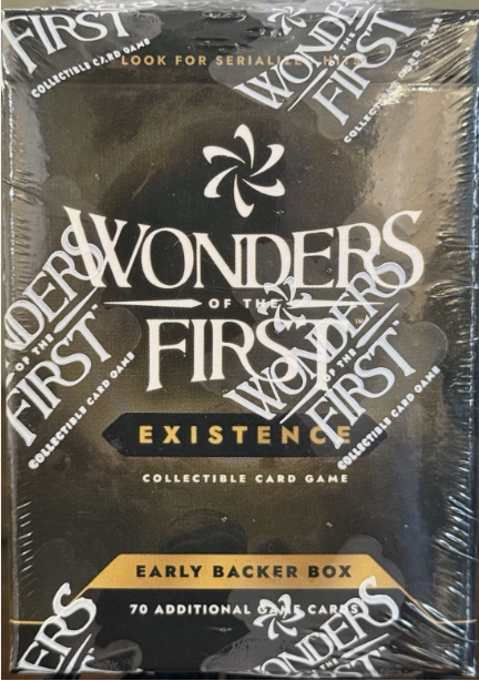 Wonders of the First WOTF CCG Kickstarter Early Backer Box EBB 70 Cards Sealed
