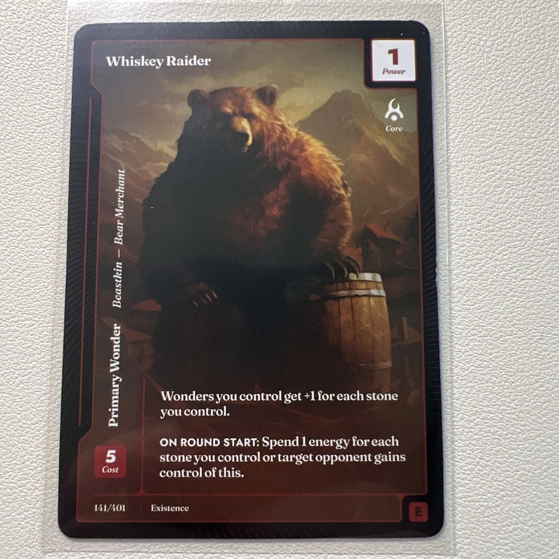Whiskey Raider - 141/401 Paper Epic