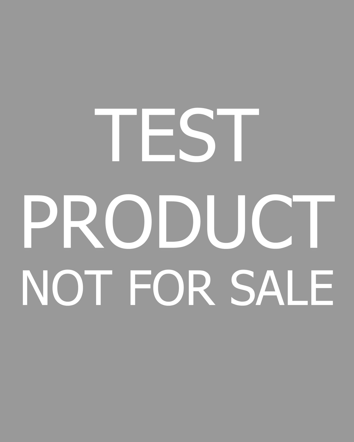 TEST Product!!! DO NOT BID!!